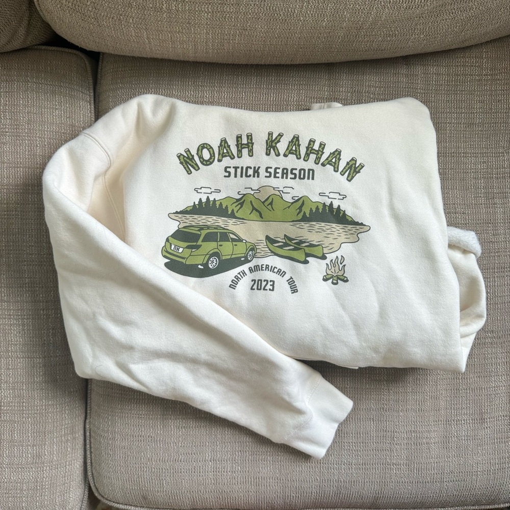 Noah Kahan Stick Season Tour Hoodie - Size M